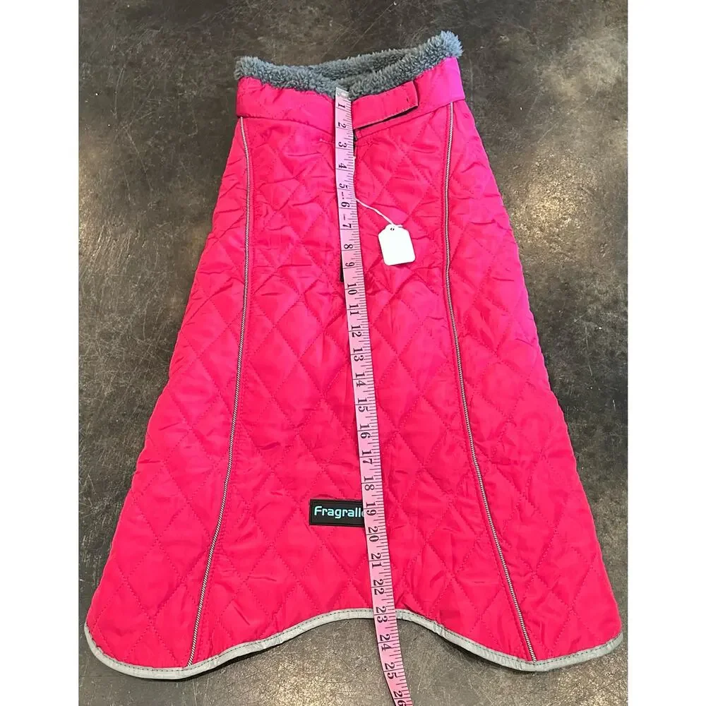 2X Fragralley Dog Coat, Waterproof Windproof, Reflective, Fleece Jacket